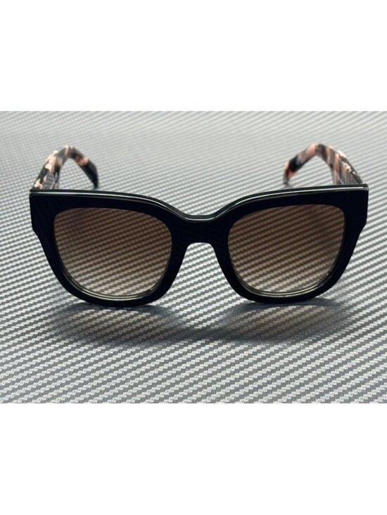 New PRADA Women Black Sunglasses 52-22-145 main image 2